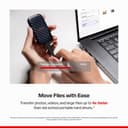 SANDISK SDSSDE10-1T00-G25 Portable Drive - Black thumbnail 3