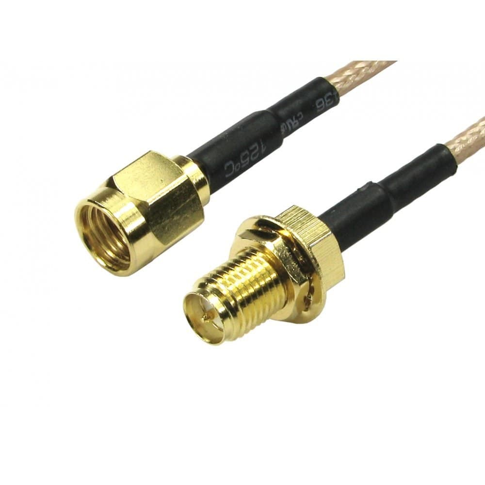 NEWLink NLWL-CAB02-2.5MTR REVERSE SMA M-F EXTENSION CABLE B/Q - Image 1