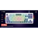 GXTrust GXT 872 Xyra TKL Gasket-Mount Mechanical Wired Gaming Keyboard, RGB, Hot-Swappable, 5-Pin LEOBOG Seiya Linear Switches, UK Layout thumbnail 3