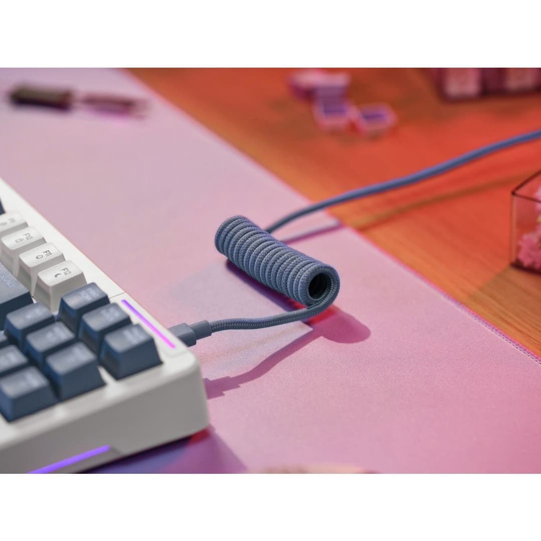 GXTrust GXT 872 Xyra TKL Gasket-Mount Mechanical Wired Gaming Keyboard, RGB, Hot-Swappable, 5-Pin LEOBOG Seiya Linear Switches, UK Layout - Image 5