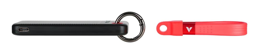 Verbatim Pocket SSD USB 3.2 Gen 2 128GB Black/Red - Image 3