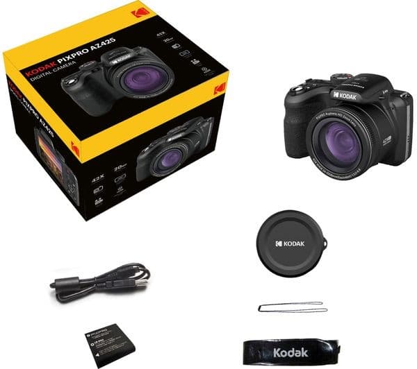 Kodak Pixpro Astro Zoom AZ425 Bridge Camera Black - Image 9