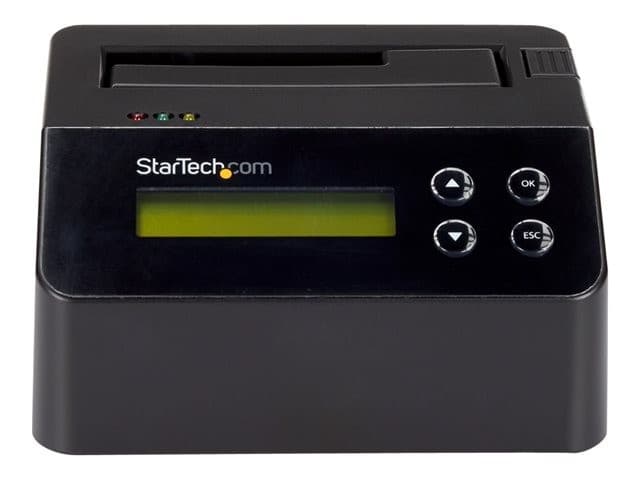 StarTech SDOCK1EU3P2 Single-Bay Hard Drive Eraser Dock - 2.5"/3.5" SATA USB 3.0 with LCD Display - Image 2