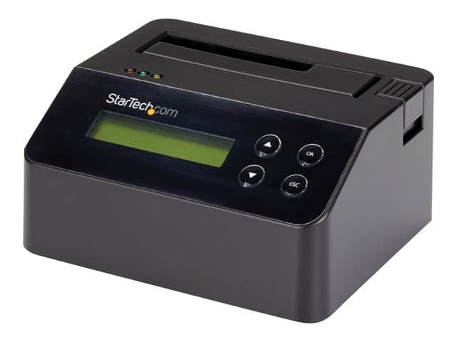 StarTech SDOCK1EU3P2 Single-Bay Hard Drive Eraser Dock - 2.5"/3.5" SATA USB 3.0 with LCD Display - Image 3
