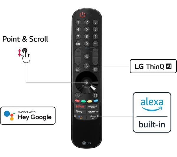 LG 75NANO766QA 75" Smart 4K Ultra HD HDR LED TV with Google Assistant & Amazon Alexa - Image 5