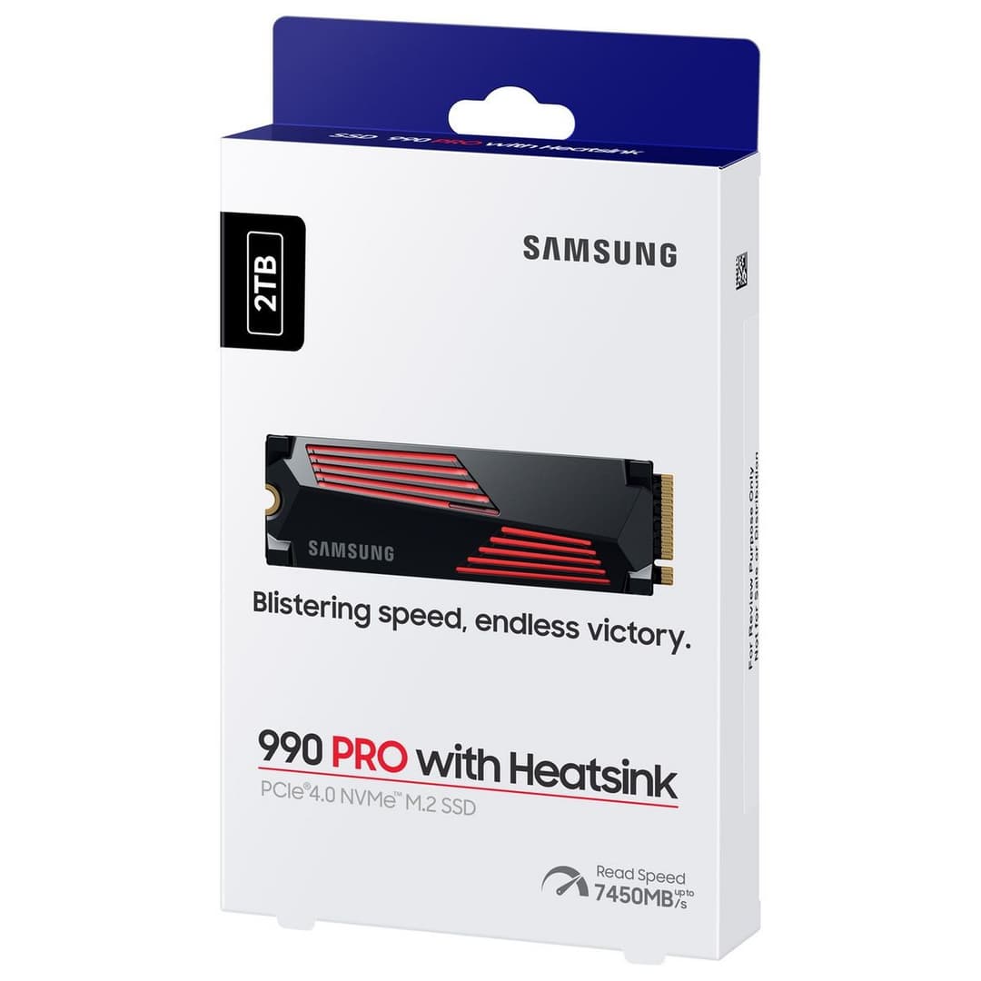 Samsung 990 PRO with Heatsink PCIe 4.0 NVMe M.2 2280 Internal SSD for PC & PS5 - 2TB - Image 10