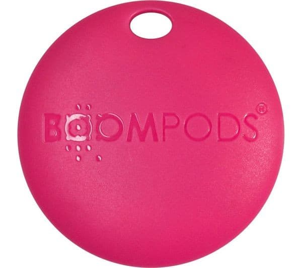 Boompods Boomtag Item Finder - Works with Apple Find My - Pink - Image 1