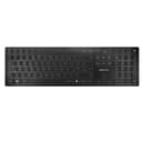 CHERRY KW 9100 SLIM RF Wireless + Bluetooth QWERTY English Black keyboard thumbnail 1