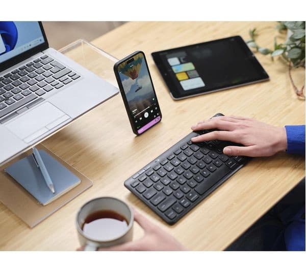 TRUST Lyra Wireless Keyboard Black - Image 9