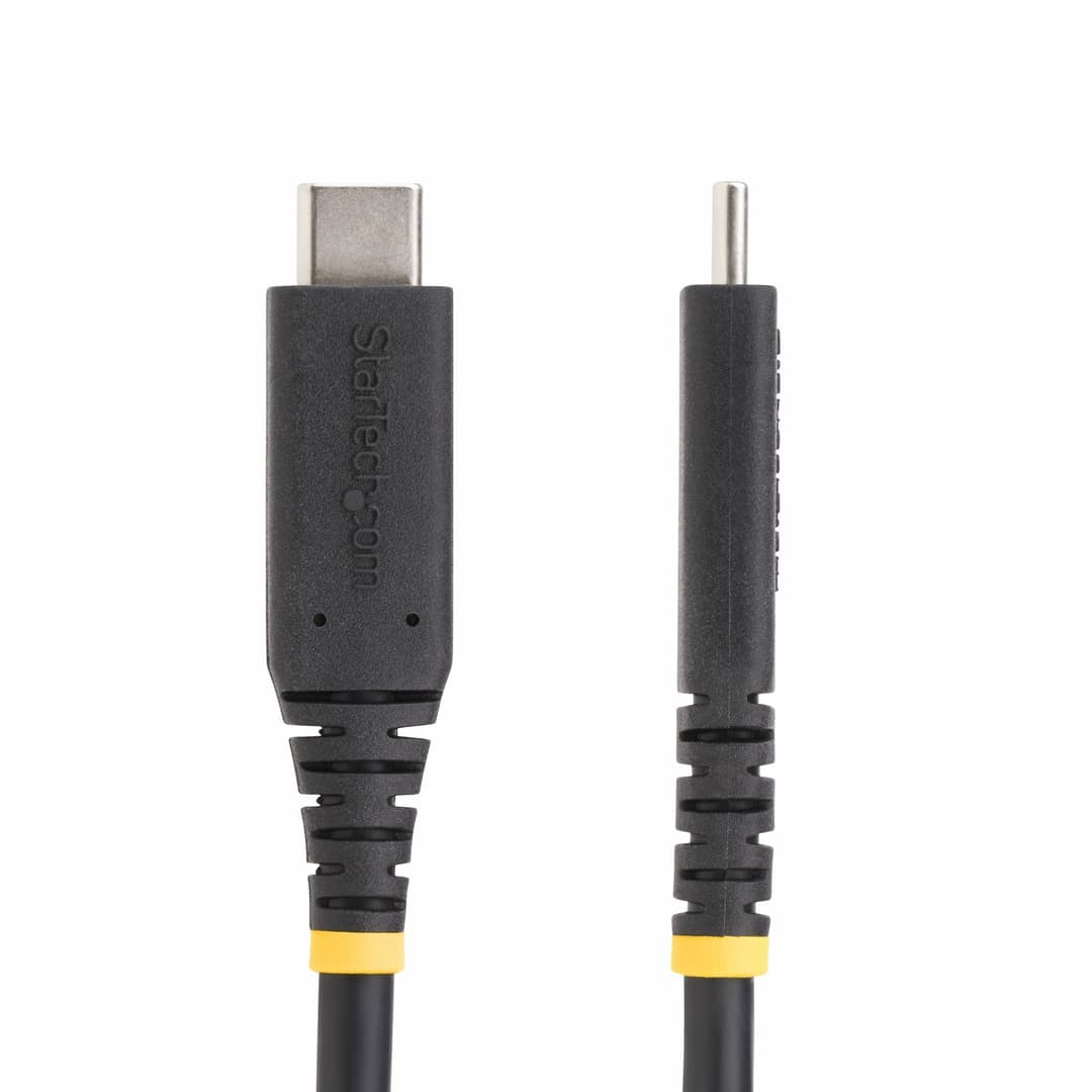 StarTech.com 3ft (1m) USB4 Cable 40Gbps, 240W (5A) Power Delivery, 8K 120Hz / 4K 240Hz DP Alt Mode, USB-IF Certified USB-C Cable - Thunderbolt Compatible - Image 3