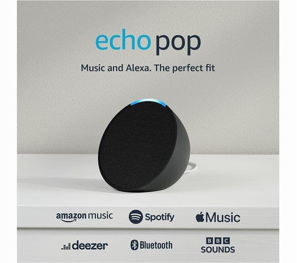 Amazon Echo Pop Smart Speaker Black - Image 2