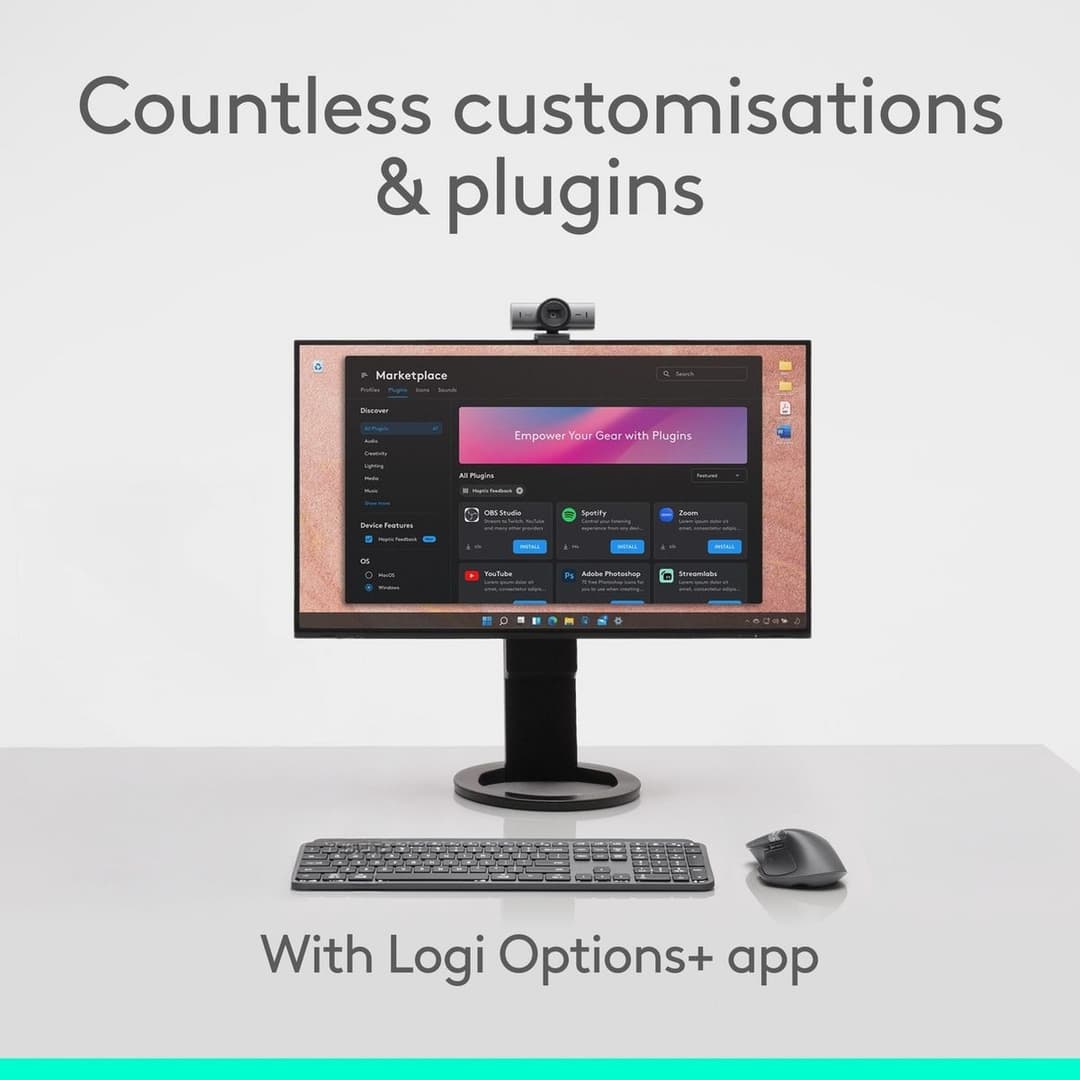 Logitech MX Master 4 Wireless Mouse - Graphite - Image 8