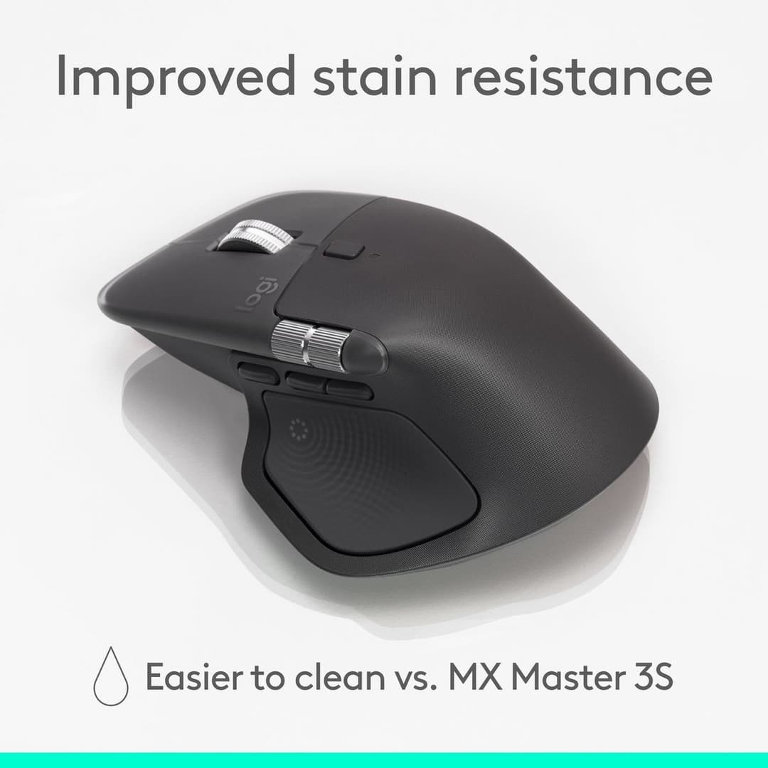 Logitech MX Master 4 Wireless Mouse - Graphite - Image 9