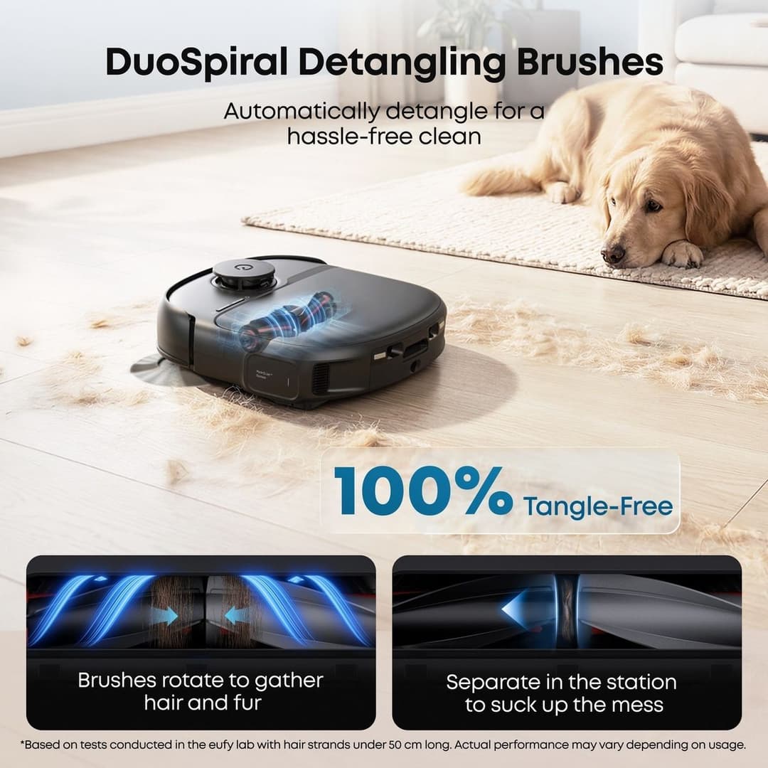 Eufy Omni C28A Robot Vacuum & Mop with Accessory Kit - Image 6