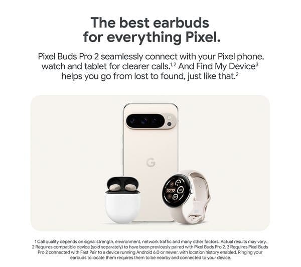 Google Pixel Buds Pro 2 Porcelain - Image 6