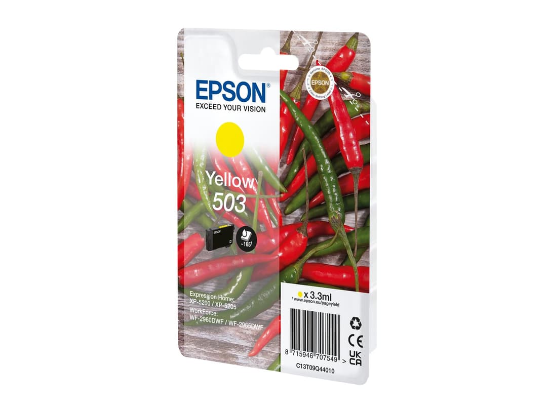 Epson 503 Original Ink Cartridge - Yellow - Image 1