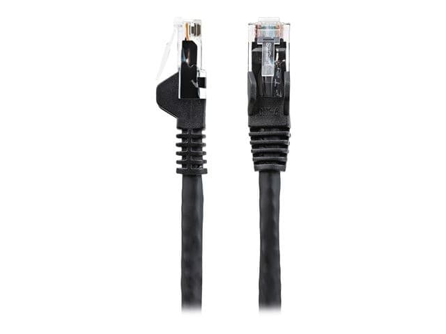 StarTech N6LPATCH CAT6 LSZH Snagless UTP Patch Cable 3m - Black - Image 2