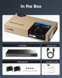 Cudy GS1024E 24 Port Gigabit Easy Managed Switch - Black thumbnail 8