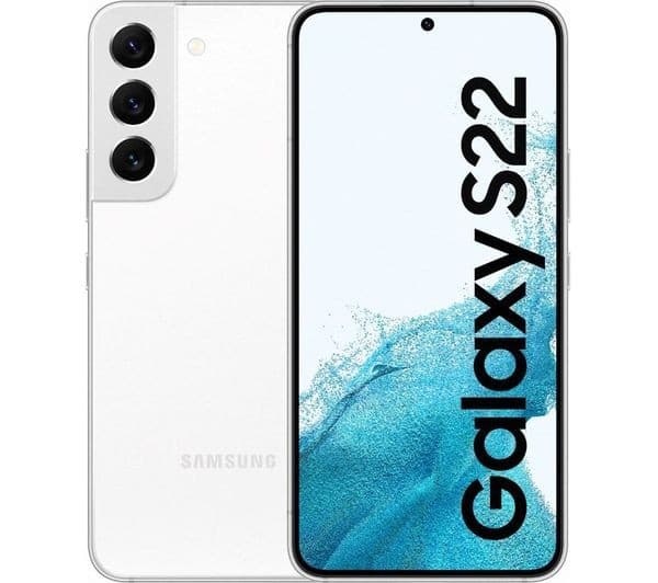 Samsung Galaxy S22 5G 128GB 8GB RAM Smartphone - Phantom White - Image 1