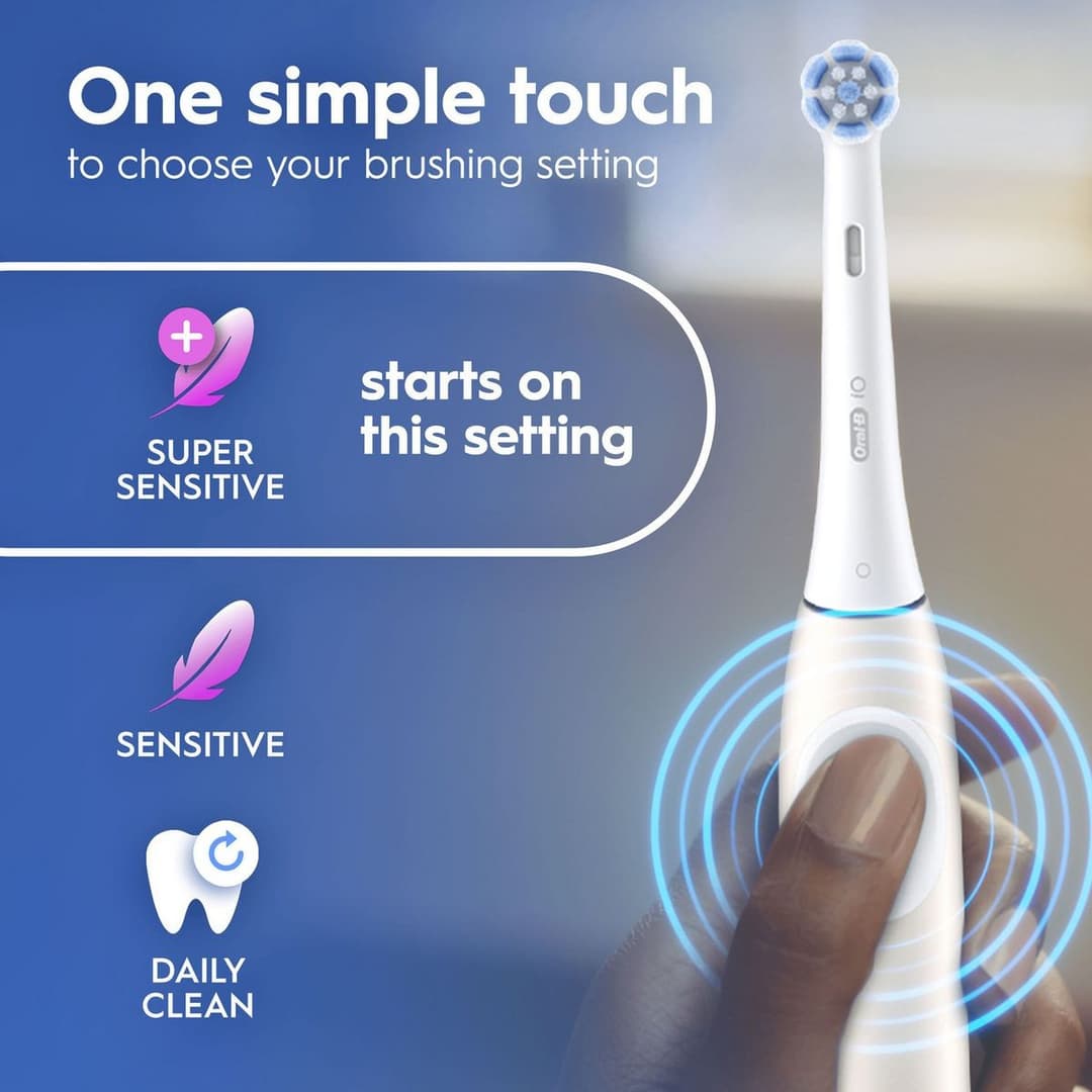 Oral-B iO2 Electric Toothbrush with Travel Case Pink - Image 8