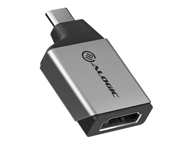 Alogic Ultra Mini HDMI USB-C Adapter Space Grey - Image 1