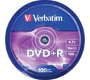 VERBATIM Azo 16x Speed DVD+R Blank DVDs - Pack of 100 thumbnail 2
