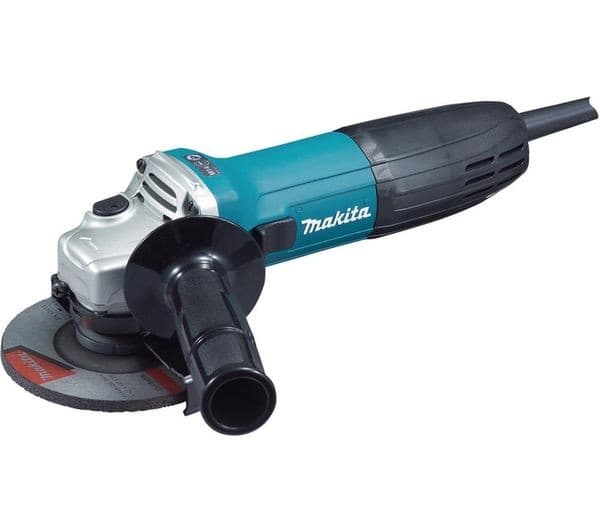 MAKITA GA4530R/2 115 mm Angle Grinder - Black & Blue - Image 1