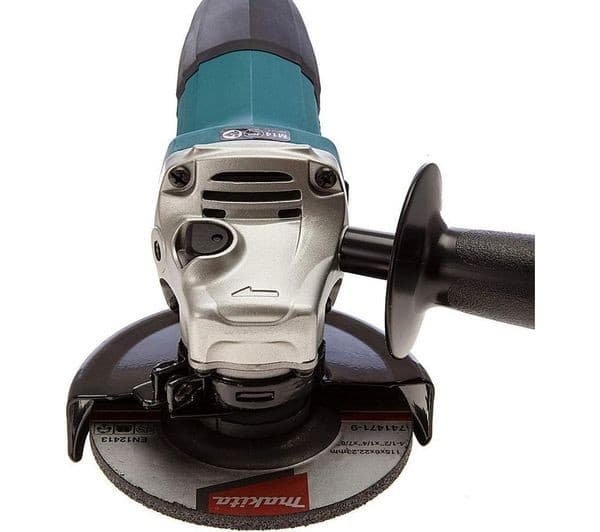 MAKITA GA4530R/2 115 mm Angle Grinder - Black & Blue - Image 4
