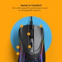 GLORIOUS Model D 2 Wired Gaming Mouse - Black thumbnail 4