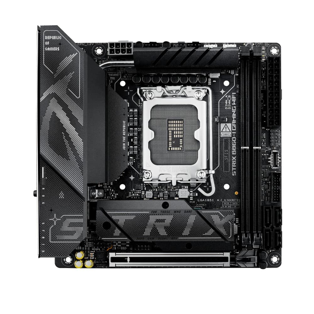 ASUS ROG STRIX B860-I GAMING WIFI Mini ITX LGA 1851 Motherboard - Image 2