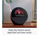 Amazon Echo Spot Smart Alarm Clock Black thumbnail 4