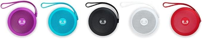 Fresh 'n Rebel Rockbox Round Portable Wireless Bluetooth Speaker - White - Image 3