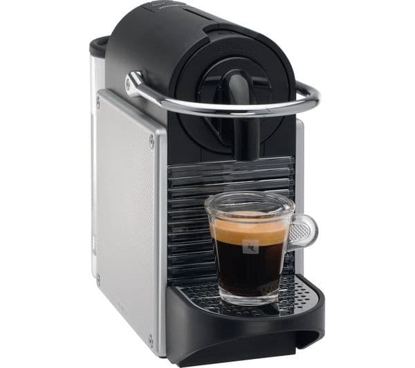 NESPRESSO by Magimix Pixie 11323 Coffee Machine with Aeroccino - Aluminium - Image 2