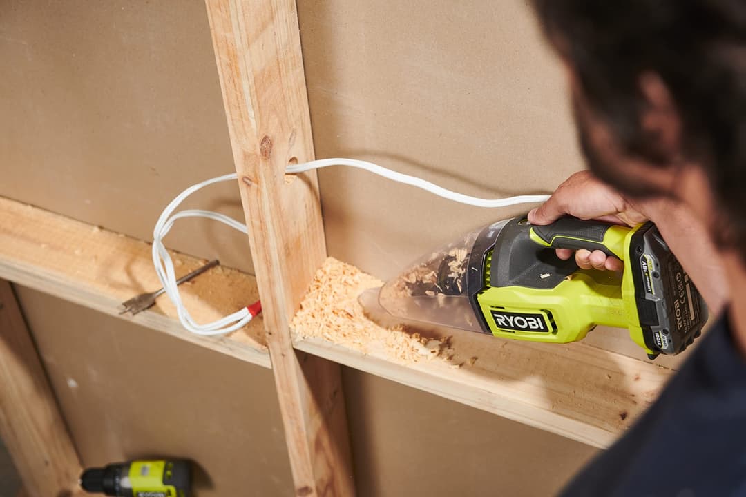 RYOBI RHV18-0 18V ONE+ Cordless Hand Vacuum - Hyper Green - Image 2
