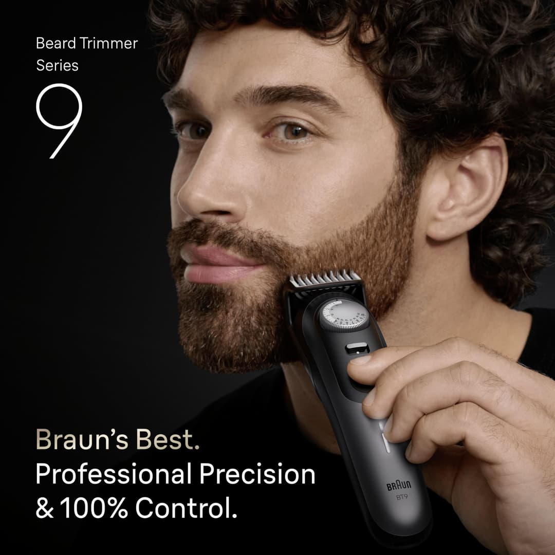 Braun Series 9 Beard Trimmer BT9565 - Titanium - Image 2