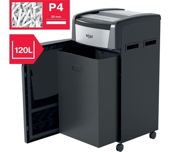 REXEL Momentum Extra XP426+ Cross Cut Paper Shredder - Image 6