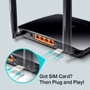 TP-Link Archer MR200 wireless router Fast Ethernet Dual-band (2.4 GHz / 5 GHz) 4G Black thumbnail 4