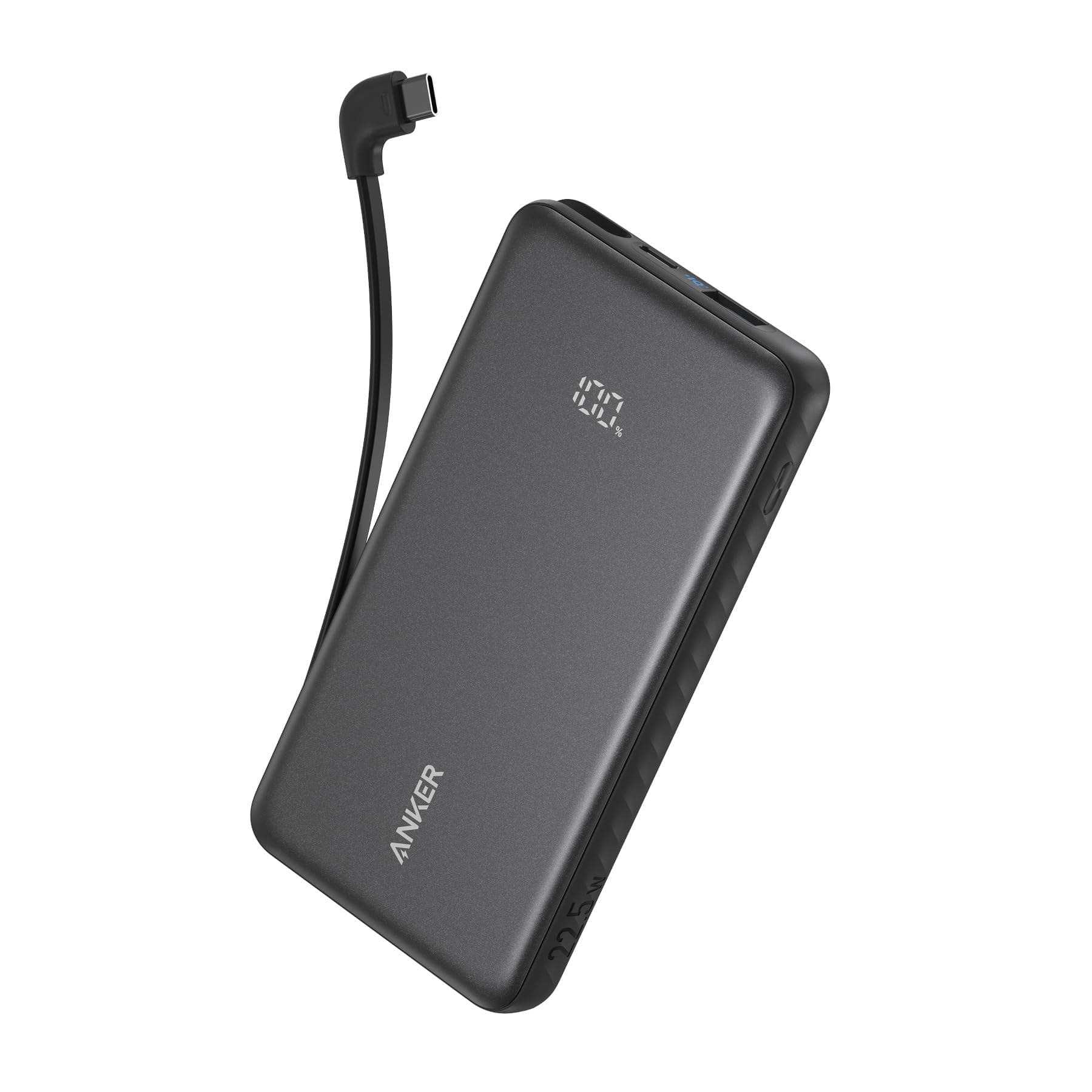 Anker Zolo Power Bank 10000mAh 22.5W with Built-in USB-C Cable