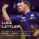 Target Luke Littler K-Flex No.2 Medium Flight & Shaft System thumbnail 2