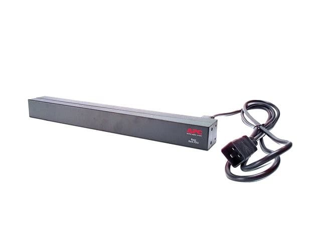 APC NetShelter Basic Rack-Mount PDU AP9565 1U 16A 208/230V 12 x C13 Outlets Black - Image 3