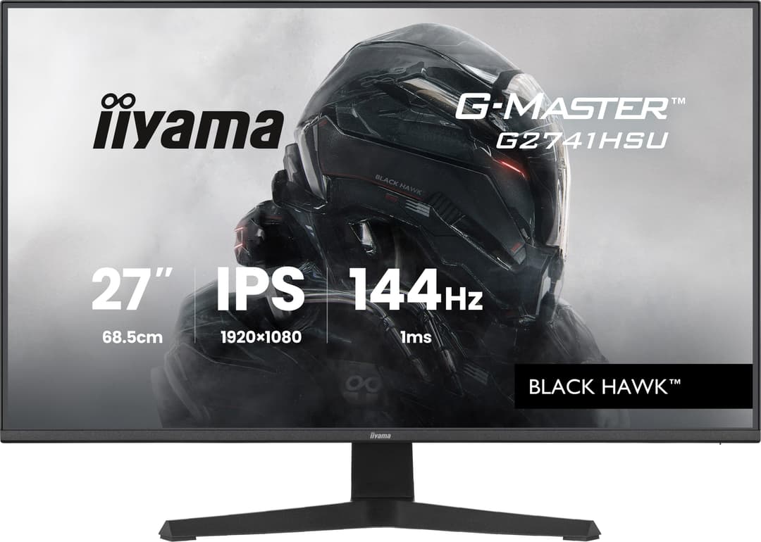 iiyama G-MASTER G2741HSU-B1 computer monitor 68.6 cm (27") 1920 x 1080 pixels Full HD Black - Image 1