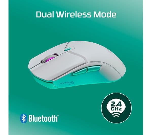 HyperX Pulsefire Haste 2 Core RGB Wireless Mouse Black - Image 3