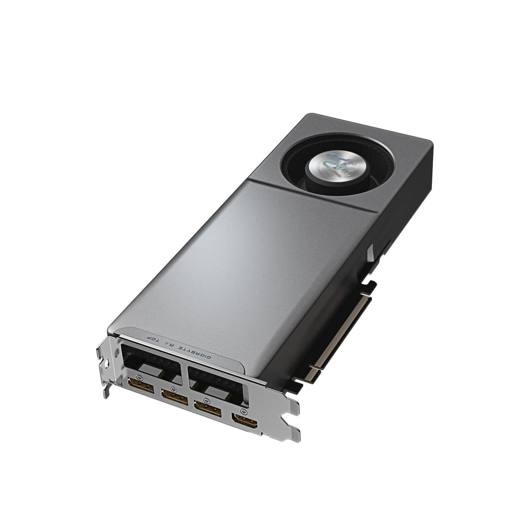 GIGABYTE Radeon AI PRO R9700 AI TOP 32G Graphics Card- 32GB GDDR6, 256 bit, PCI-E 5.0, 2920MHz Core Clock, 3 x DP, 1 x HDMI, GV-R9700AI TOP-32GD - Image 4