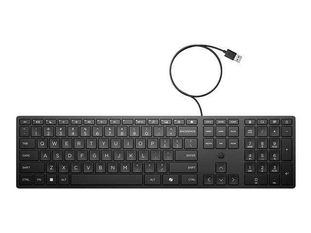 HP Desktop 320K Keyboard Wired - Image 7