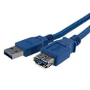 StarTech.com 1m Blue SuperSpeed USB 3.0 Extension Cable A to A - M/F thumbnail 1