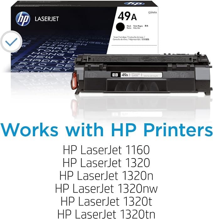 HP 49A Q5949A Original HP LaserJet Toner Cartridge for HP LaserJet 1160, 1320, 3390, 3392 - Black - 2,500 Pages - Image 2