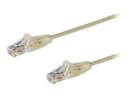 StarTech N6PAT100CMGRS Slim LSZH CAT6 Snagless Patch Cable 1m Grey thumbnail 3