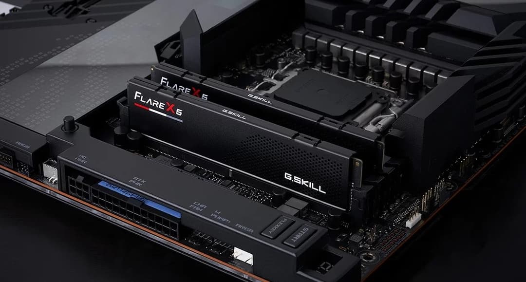 G.Skill Flare X5 32GB (2 x 16GB) DDR5 AMD EXPO Desktop Memory Kit - Matte Black - 6000MHz CL36 - Image 4