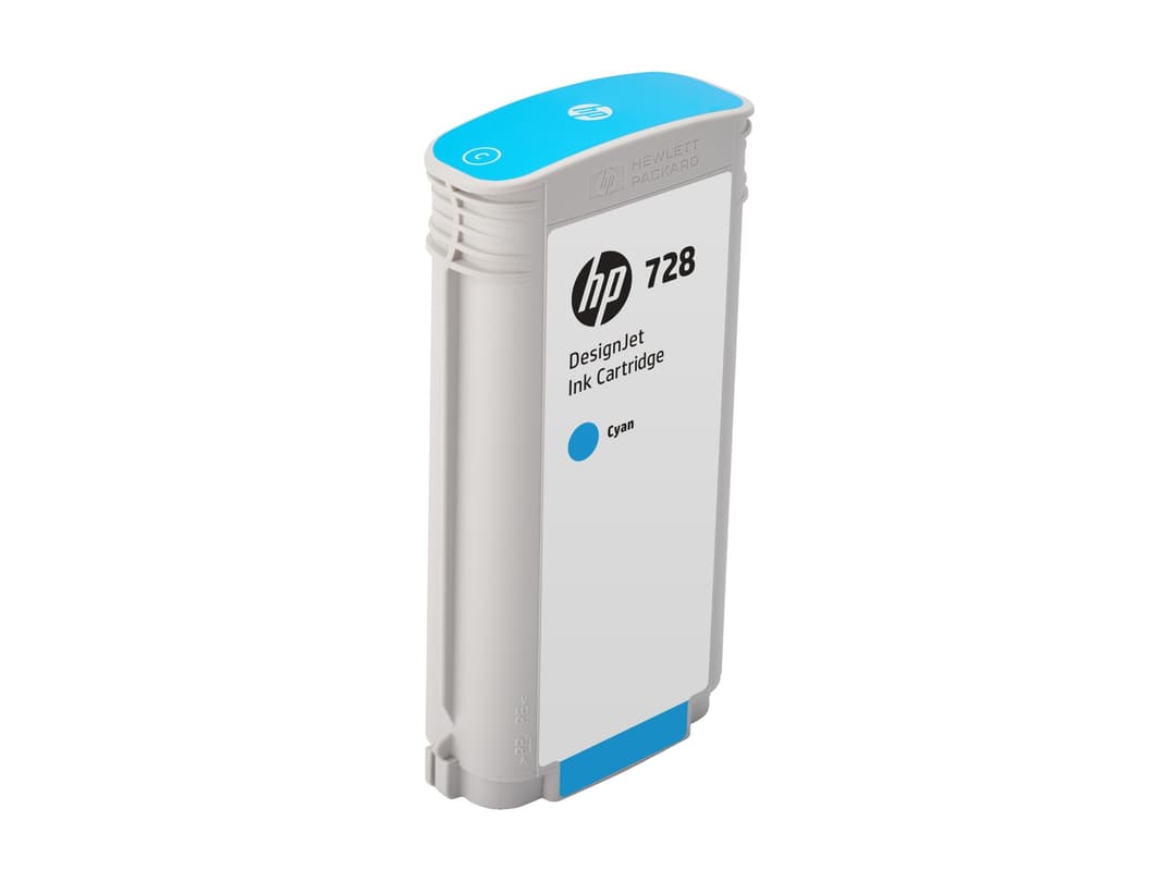 HP 728 - cyan - original - DesignJet - ink cartridge - Image 1