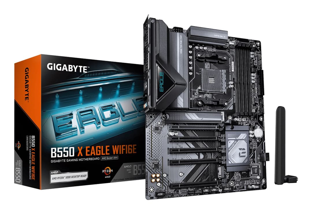 GIGABYTE B550 X EAGLE WIFI6E Motherboard - Image 1
